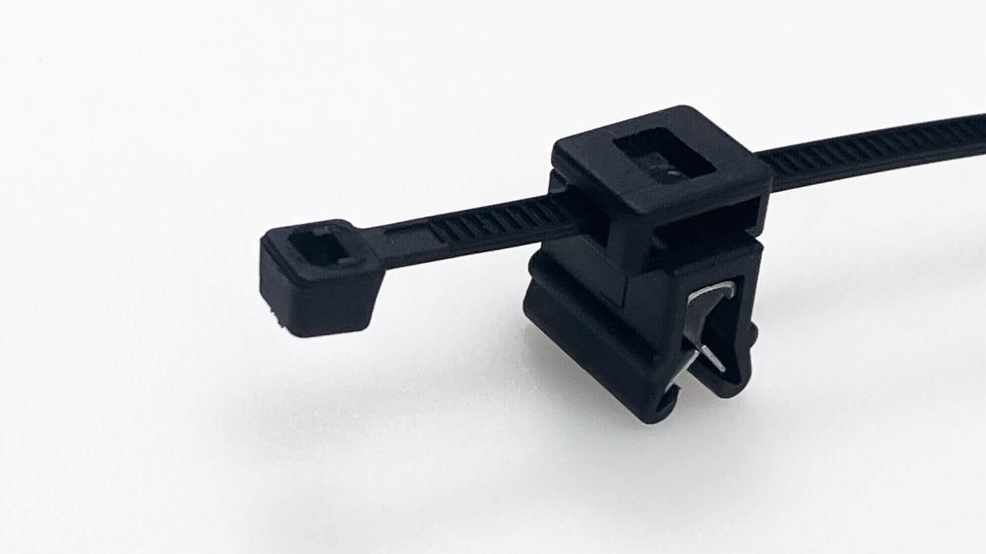 Edge Clip Cable Ties for Solar ,Anti-UV, Black 1-3mm PANEL