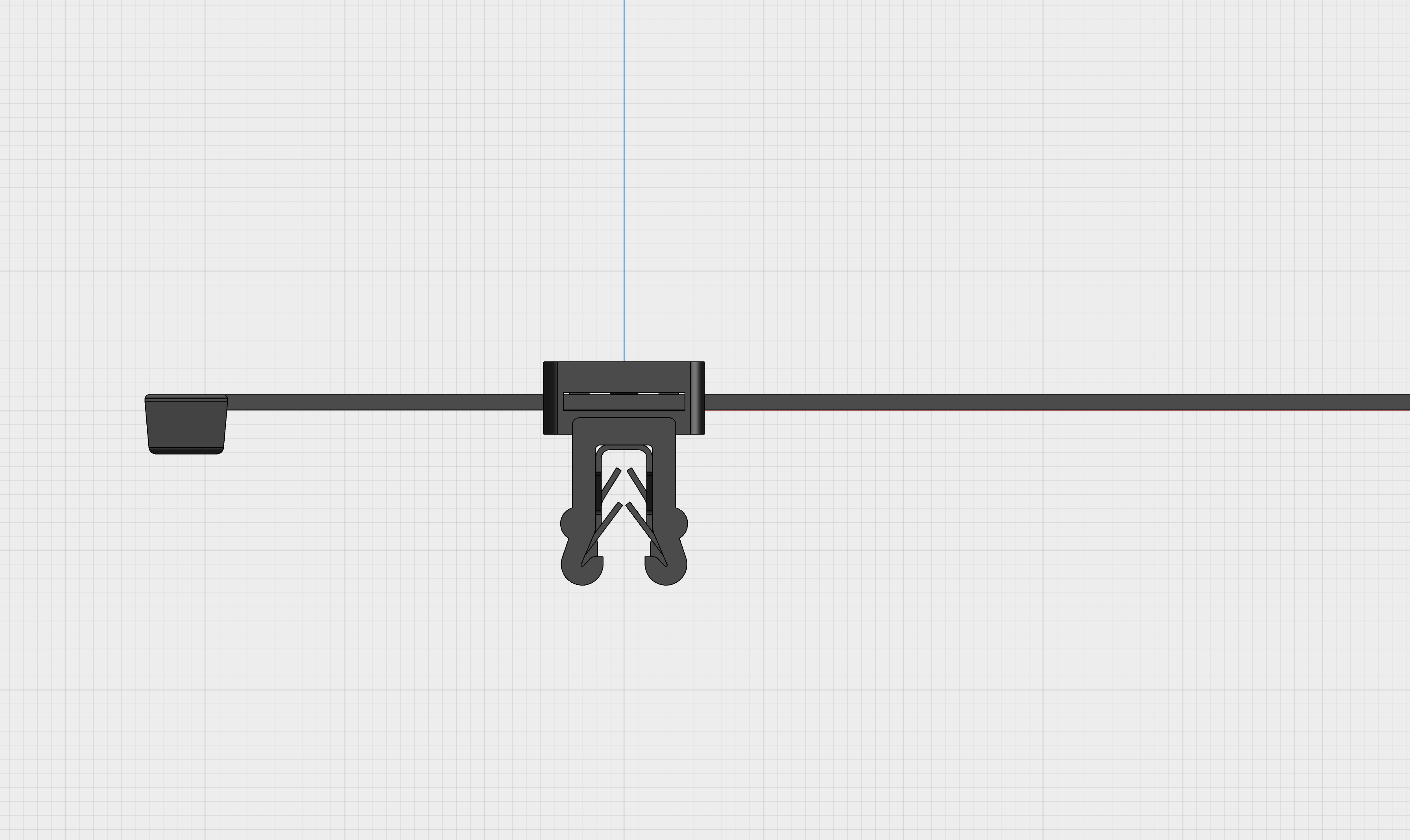 2-Piece Cable Tie with Edge Clip, Inside Serrated, Panel 1-3 mm