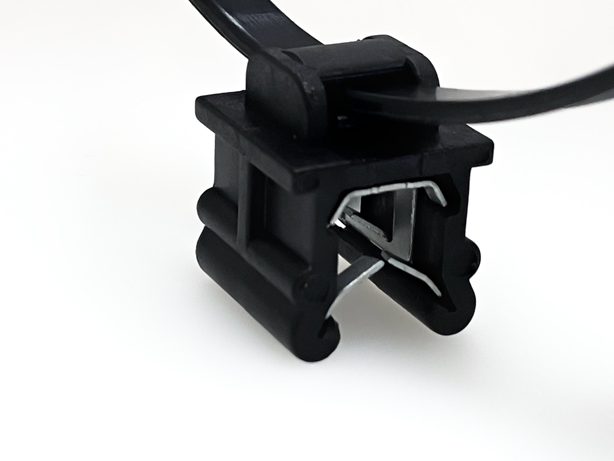 2-Piece Cable Tie & Edge Clip, EC19, 3-6 mm Panel